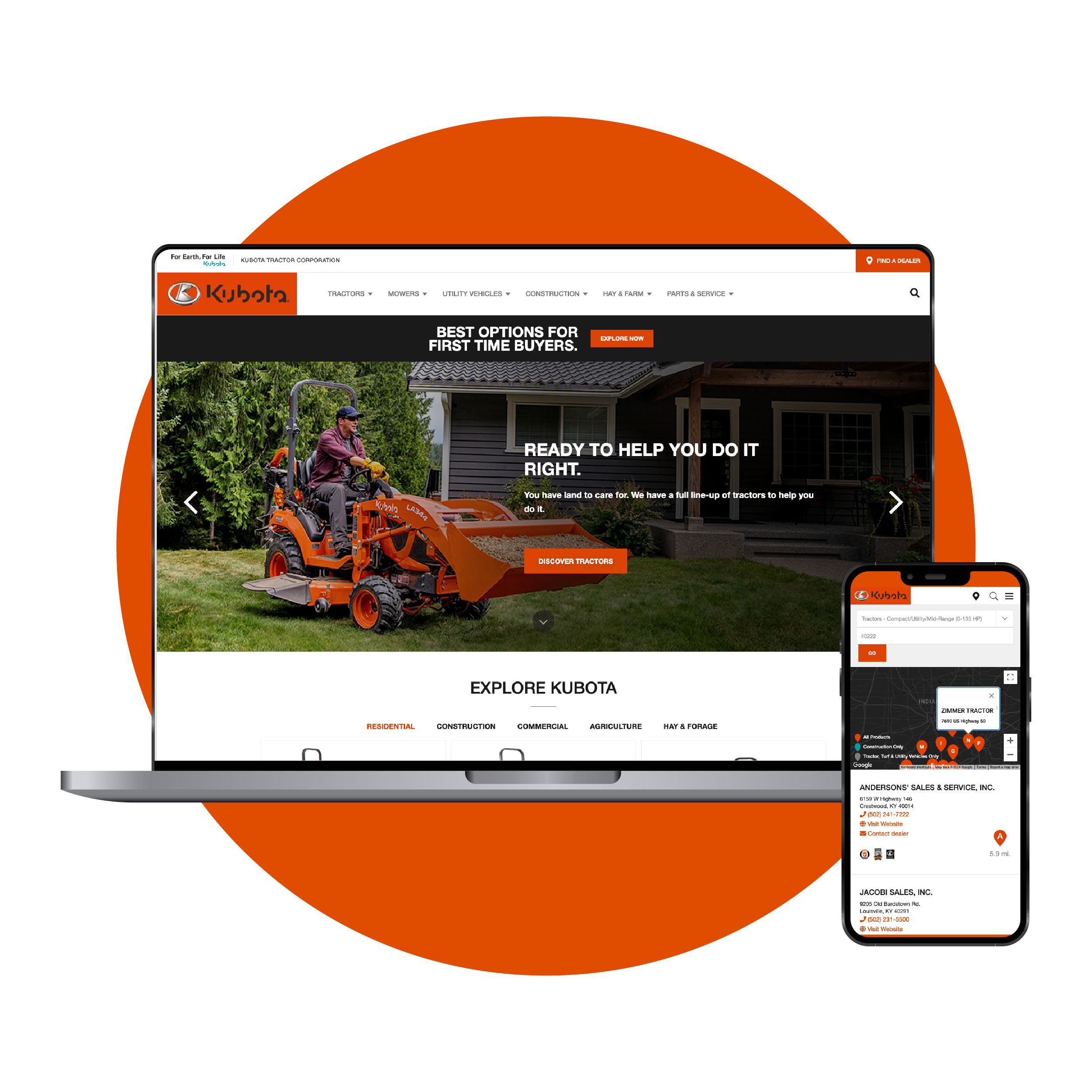 Kubota Tractor Corporation Website 