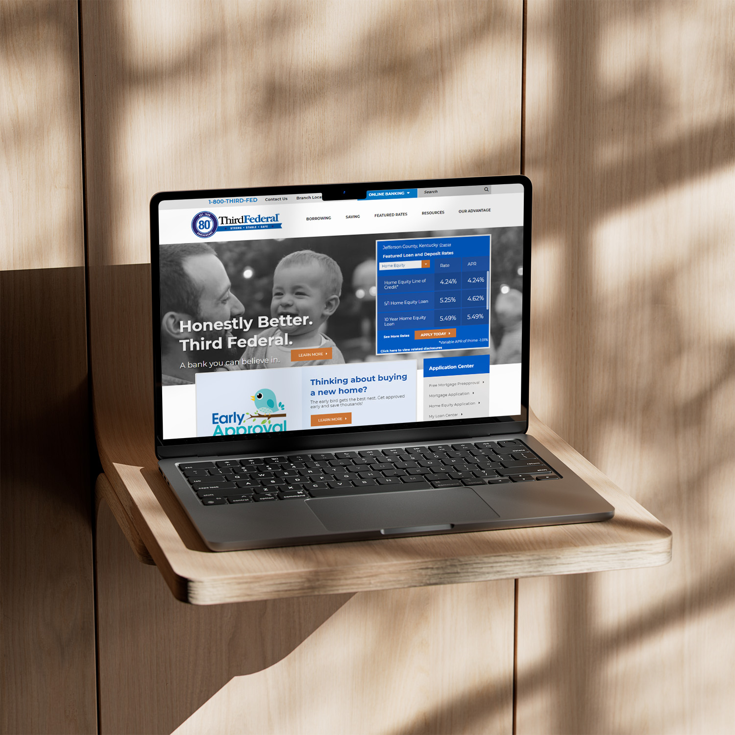 Third Federal Savings & Loan Website 